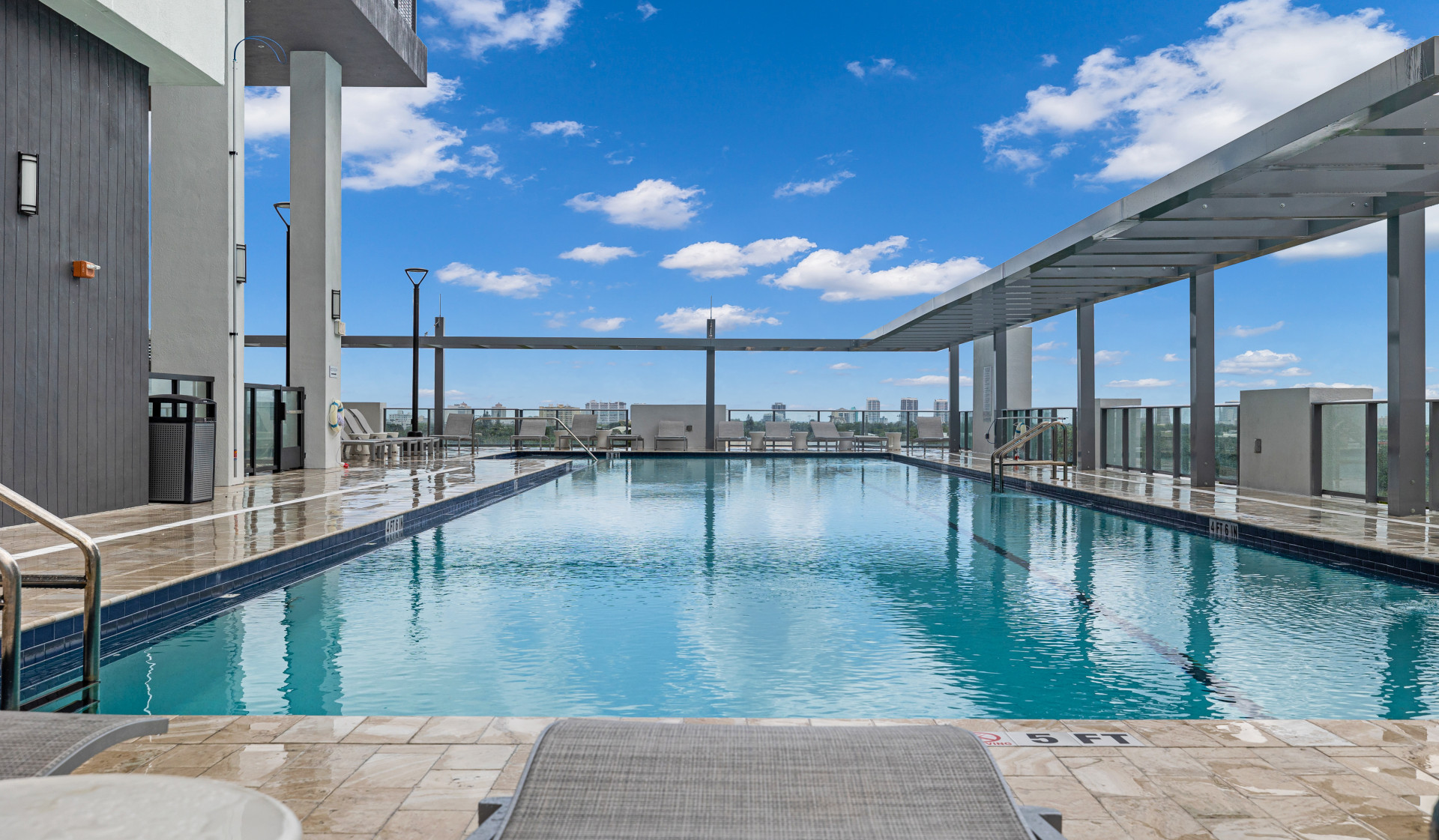 Pool at The District at Flagler Village (5 of 6)